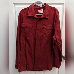 Men's Red Long Sleeve - XL